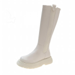 Naiste Saapad &Uuml;le P&otilde;lve Naiste Kingad Saapad-Naiste Klotsid Platvorm Lukuga Talvejalatsid Madala Kontsaga &Uuml;mara Ninaga &Uuml;le P&otilde;lve Daamid Wh 35