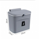 Rippuv pr&uuml;gikast k&ouml;&ouml;k suure mahutavusega k&ouml;&ouml;k taaskasutus pr&uuml;gikorv kapi uks vannitoa seinale kinnitatav pr&uuml;gikast Gray-7L