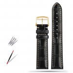 Klassikaline 19MM 20MM 21MM Veisenahast Kellarihm Longines Masters Collection L3 L4 L2.628/L2.673 jaoks Liblikaslukuga kellarihm 21mm