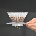 Pour over Coffee Dripper Stand Filter Rack Easy to Clean Decoration Resin Practical