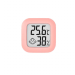 Mini digitaalne LCD-termomeeter h&uuml;gromeeter niiskusm&otilde;&otilde;tur siseruumide elektrooniline temperatuuri niiskusanduri m&otilde;&otilde;tja ilmajaam roosa