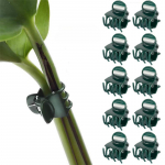 50 tk plastist taime tugiklambrid Orhidee varreklambrid viinapuude tugik&ouml;&ouml;giviljade jaoks, lilledega seotud kimp, okste kinnitus aiat&ouml;&ouml;riist 50pcs