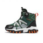 Talvised t&uuml;drukute lumesaapad Lastele puuvillased jalan&otilde;ud spordijalatsid veekindlad pluss sametsoojad &uuml;likerged poiste lumespordijalatsid 33 armee roheline v&auml;rv