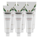 Proraso Raseerimisseep Raseerimisseep Sensitive Valge, 150ml, 6 tk gray