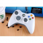 BLANC/Manette de Jeu Filaire Xbox pour PC & Xbox 360