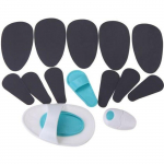 Set d'&eacute;pilation disque &agrave; &eacute;piler - BRAS / JAMBE / VISAGE / AISSELLES / MAILLOT - Bleu - Adulte - Mixte