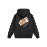 Li Ning Phil Hacketti koost&ouml;&ouml;sari Tikupuu muster Fliis Soe L&otilde;tv Pullover Kapuutsiga Unisex kapuutsid Must AWDT953-1 M black