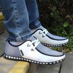 Suur suurus 39-47 Mood Meeste nahast tossud Vabaajaspordijalatsid meestele Vaba aeg Moodsad jalatsid 39 valge