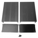 Korpuse elektrooniline DIY tr&uuml;kkplaadi projekt alumiiniumkarbi jahutuskorpus 55 x 106 x 150 mm
