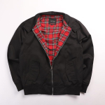 Meeste Kevad-S&uuml;gis Retro Veekindel Punk Biker Jakk M must