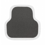 Autoistme jalapadi Universaalne &uuml;hes t&uuml;kis kulumiskindel, libisemisvastane m&auml;&auml;rdumisvastane vaibade kaunistus autopadja tagumise jalatoe sees