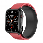 2024 EKG+PPG t&auml;pne verer&otilde;hu tuvastamise nutikell meeste naiste &otilde;hupumba turvapadi pulsisagedus kehatemperatuur tervis nutikell punane