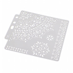 &Scaron;abloonid DIY Kodukaunistused Joonistamine LaserCut Malli Seina &scaron;abloonmaalimine h&otilde;be