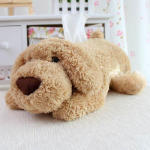 Cartoon Puppy Plush Tissue Box Kawaii Dog Doll Tissue &uuml;mbris armsaks ruumikaunistuseks Loominguline loomaautohoidik Uus