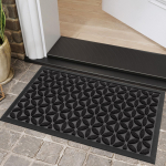 Lihtne uksematt Kodu sissep&auml;&auml;s V&auml;lisuks Tolmu eemaldamine Kulumismatt Libisemiskindel uksematt 44*76cm