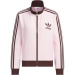 Adidas Originals Premium Retro Spordijakk Seisva Kraega Pehme Mugav Vabaaja Jakk Naiste Jakk L&auml;bipaistev-Roosa JX2804 2XS