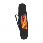 Lumelauakott Skate Fit Board Carry Case reisitransport lumelauas&otilde;iduks uisutamiseks kollane