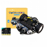 Microbit AI Vision nutika auto komplekt: Graafiline programmeerimine ja WiFi video&otilde;pe Pythonis Tiny:bit including motherboard