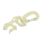 Scuba Hose Clip Diving Holder Glow in The Dark Retainer Buckle Hook for Water Sports