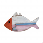 Fish Wall Art Decoration Decorative Craft Easy to Install Decor Ornament for 35.5 cmx17 cm