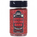 Urban Platter Korea Gochugaru t&scaron;illipulber, 80g [J&auml;medalt jahvatatud Korea kuivatatud t&scaron;illipiprad | Suitsune ja v&uuml;rtsikas]