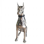 Kodukaunistused Skulptuur Dobermani koer V&auml;ikese suurusega kunst Loomakujud Kujukesetuba