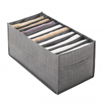 1 tk teksariide ja kampsunite hoiukonteiner &ndash; mugav kodune organiseerimiskott riiete sorteerimiseks &ndash; ideaalne &uuml;hiselamu hoiukast 35x17x12cm