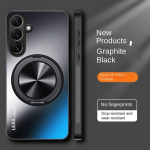 Samsung Galaxy S24FE S24 Plus &uuml;mbris k&otilde;va matt r&otilde;ngaga magnetilise kaitsev tagakaane &uuml;mbris Samsung S24 S23 S22 21 Ultra jaoks For S24 FE must