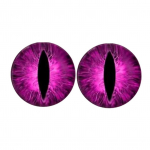 2 TK Beast Eyes esitulede kleebised džiipide jaoks, 3D stereoefektiga veekindel autodekoratsioon linnamaasturile, Funny Beasts Eyes autode kleebised