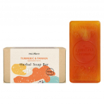 Phutawan Herbal Soap Bar, Made with Organic Certified Coconut, 100 g. 100 g.