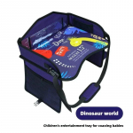 Laste Reisi Alus V&auml;ikelastele ja Lastele Autotooli jaoks, S&uuml;lesalv Lennukile, Autotooli Lauaalus Korraldajaga Maanteereisi Tegevuste jaoks