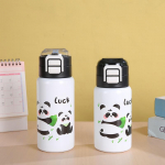 Loominguline k&otilde;rge v&auml;limusega laste multifilmi termostops roostevabast terasest &uuml;he nupuvajutusega vedrukaas topeltjoogiga mugav p&otilde;rkuv &otilde;letops 420ml