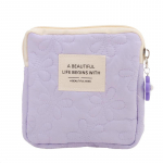 Naiste v&auml;ike kosmeetikakott Reisi minih&uuml;gieenisidemed Korraldaja jumestusm&uuml;nt Money Card huulepulgahoidla One Size roosa