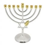 Hanukkah Menorah 9 oksaga k&uuml;&uuml;nlahoidja k&uuml;&uuml;nlaalus K&uuml;&uuml;nlalabad Vintage tsingisulamist elektroplaadist k&uuml;&uuml;nlaaluse kujundus
