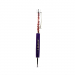 Pierres et Min&eacute;raux. Stylo min&eacute;raux Rubis du Br&eacute;sil. Couleur violet.