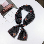 Pingjiao Uus Stiil Kevad Ja S&uuml;gis Professionaalne Dekoratsioon Mitmek&uuml;lgne V&auml;ike Siidisall Naiste Sall Kitsas Pikk Juuksepael Lips Kott V&ouml;&ouml; 9*98cm