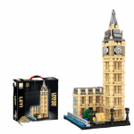 2024 Linnaarhitektuur Ehitusklotsid Big Ben London L'Arc de Triomphe Oriental Pearl TV Tower Ehitusklotsid M&auml;nguasjad Kingitused