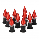 Tuuleklaasi Tuulekaitse Naastpoldid M5 Kruvid Mutrid Mootorratta Modifikatsiooni Tarvikud Punane punane