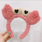 Korea stiilis armas koomiksikrabiga pl&uuml;&uuml;sist libisemiskindel peapael naistele