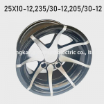 Rannakart 12-tolliste vaakum-alumiiniumvelgede ja 235/30-12 ja 25X10-12 rehvidega 12 inch