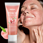 Peach Facial Scrub &Otilde;rn kooriv ja niisutav n&auml;okoorija k&otilde;ikidele nahat&uuml;&uuml;pidele s&uuml;gavpuhastav hooldus 50g 50g