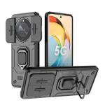 Honor X9b 5G &uuml;mbrise p&otilde;rutuskindel metallist magnetr&otilde;ngassoomuskate Honer X9a X40 X50 X50i X 9b liugkaamera telefoni&uuml;mbriste jaoks Fundas For Honor X9b 5G must