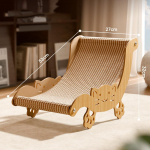 Neli aastaaega Universaalne Kassikriimustuslaud Sisal Kassidiivan Kriimustuslaud Mitte-kaduva Kestusega Lemmiklooma K&uuml;&uuml;nte Teritaja Lemmikloomatarbed 53*27*32 pruun