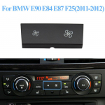 Auto sisemise kliimaseadme tuulekate vahelduvvoolu helitugevuse korgi ventilaatori nupp BMW 3. seeria E90 E92 E93 E87 X1 E84 X3 F25 318i 320i jaoks must