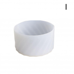 Libisemisvastane silikoonpudeli p&otilde;hja &uuml;mbris Stanley lekkepudeli korgi jaoks 7,5 cm h&uuml;droflask & Wat T2K7 Transparent-1pcs