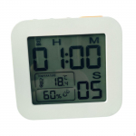 Temperature Humidity Meters Gauge White Monitor Compact Easy to Read Portable Digital for
