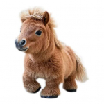 Laste Elektrooniline Pl&uuml;&uuml;sist Ponim&auml;nguasi K&otilde;ndiv Interaktiivne Hobuse Pl&uuml;&uuml;sist M&auml;nguasi V&auml;ikelastele Poistele T&uuml;drukutele Hariv Simulatsiooni Loomam&auml;nguasi pruun