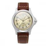Hamilton H64455523 Khaki Field King Meeste Nahast K&auml;ekell H64455523
