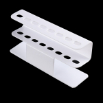 Pinsettide v&auml;ljapanekualus Vastupidav Ripsmepikenduste T&ouml;&ouml;riistade Hoiukorraldaja Pinsetid Skreeper K&auml;&auml;rid Korraldusriiul 8 Auguga valge