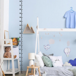 Multifilmi k&otilde;rguse skaala seinakleebis Loominguline k&otilde;rguse m&otilde;&otilde;tmine, laste joonlaud, kasvamise tabel, seina isekleepuvad kleebised ruumi kaunistus OENSIZE